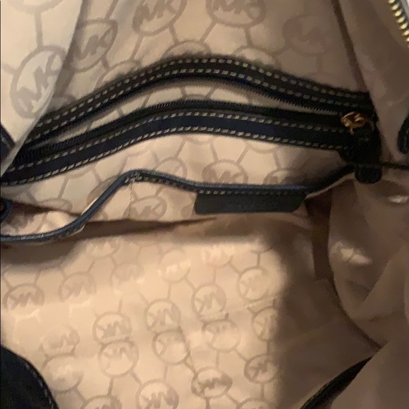 Michael Kors Navy Handbag - Picture 6 of 12